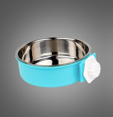 Stainless steel dog bowl