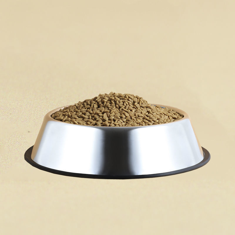 Stainless Steel Anti-tumble Pet Dog Bowl